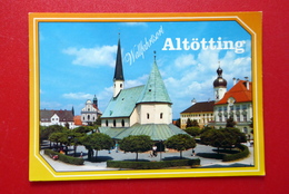 Altötting - Kapellenplatz - Kirche - Wallfahrt - Gnadenkapelle - Bayern - 1995 - Altoetting