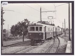 FORMAT 10x15cm - CARTE BVA - REPRO DES ANNEES 70-80 - LEB - CHEMIN DE FER LAUSANNE ECHALLENS BERCHER - TRAIN - BAHN - TB - Bercher