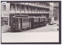 FORMAT 10x15cm - CARTE BVA - REPRO DES ANNEES 70-80 - LEB - CHEMIN DE FER LAUSANNE ECHALLENS BERCHER - TRAIN - BAHN - TB - Bercher