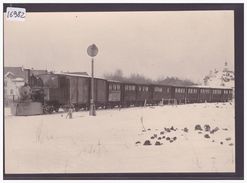 FORMAT 10x15cm - CARTE BVA - REPRO DES ANNEES 70-80 - LEB - CHEMIN DE FER LAUSANNE ECHALLENS BERCHER - TRAIN - BAHN - TB - Bercher