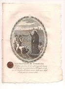 $3-5521 Incisione Morghen 1809 Beato Francesco Da Geronimo - Ex Libris