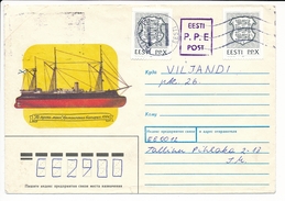 Uprated Stationery Cover NVI Stamps - 22 November 1992 Tallinn PTK - Estonia