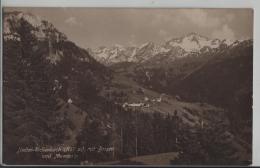 Nieder-Rickenbach (1162 M) Mit Brisen Und Musenalp - Kur- U. Pilgerhaus - Photo: E. Goetz No. 1243 - Autres & Non Classés