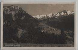 Niederrickenbach (1167 M) Mit Brisen Und Musenalp - Photo: E. Goetz No. 3165 - Sonstige & Ohne Zuordnung