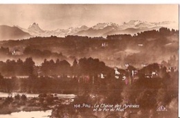 PAU    La Chaîne Des Pyrénées Et Le Pic Du Midi (au Dos Tampon :Musée National Du Château - Pontacq