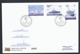 IRISH NAVAL SERVICE BAILE ATHA CLIATH CHABHLAIGH IRELAND IRLANDE CONSEIL EUROPE LIMITED EDITION TIRAGE LIMITE - Brieven En Documenten