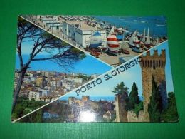 Cartolina Porto S. Giorgio - Vedute Diverse 1970 Ca - Ascoli Piceno