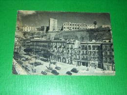 Cartolina Cagliari - Piazza Yenne 1954 - Cagliari