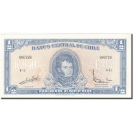 Billet, Chile, 1/2 Escudo, 1962-1975, Undated, KM:134Aa, SUP - Chili