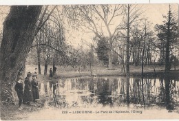 Delcampe - ----- -33- ---- LIBOURNE  Le Parc De L'épinette L'étang Neuve Animée TTB - Libourne