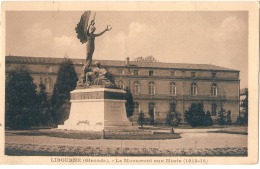 Delcampe - ----- -33- ----  LIBOURNE  Le Monument Aux Morts - Neuve TTB - Libourne
