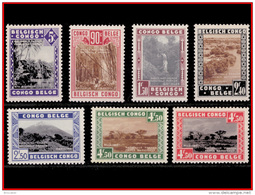 Congo 0196/02 SG  Parcs Nationaux  Sans Gomme - Wihtout Gum - 1923-44: Neufs