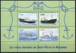 Y&T  N° 5 ** Bateau - Blocs-feuillets