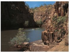 (654) Australia - (with Stamp At Back Of Postcard) - NT - Katherine Gorges - Katherine