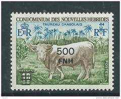 Nouvelles Hébrides N° 462 XX Partie De Série Surchargé 500 Fnh Sur 10 F.   Légende  Française Sans Charnière, TB - Unused Stamps