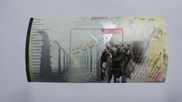 Israel-souvenir Sheet End Of W.w.h-a Liberation Of Camps-(block 1stamp)-mint Block-25.4.1995 - Ungebraucht (mit Tabs)