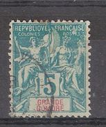 GRANDE COMORE, 1897, Type Groupe, Yvert N° 4, 5 C Vert, Obl, TB - Used Stamps