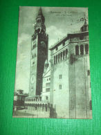 Cartolina Cremona - Il Torrazzo 1918 - Cremona