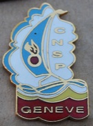 CNSP - GENEVE - SUISSE - BATEAU - VOILIER - GRENADE  -      (JAUNE) - Polizia