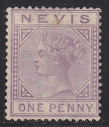 Nevis 1879-80 Mint Mounted, See Description, Wmk Crown CC, Sc# , SG 23 - St.Christopher-Nevis-Anguilla (...-1980)