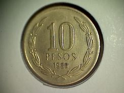 Chile 10 Pesos 1989 - Cile