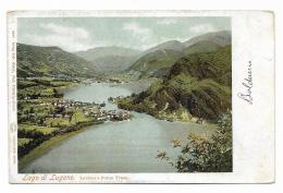 LAGO DI LUGANO - LAVENO E PONTE TRESA  VIAGGIATA FP - Lugano