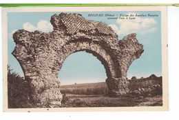 CPA-69-BRIGNAIS-VESTIGES DES AQUEDUCS ROMAINS AMENANT L'EAU A LYON- - Brignais