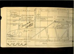 Aviation -Plan  De Planeur De Début  J.Morisset  FAON 120 - Otros & Sin Clasificación