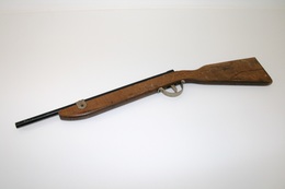 Vintage TOY GUN :  RIFLE - L=53cm - 1950s - Keywords : Cap - Cork Gun - Rifle - Revolver - Pistol - Tin - Decotatieve Wapens