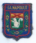 Écusson Tissu à Coudre Ancien/ Armoiries De Ville/La Napoule / Alpes Maritime /années 60-70             ET160 - Escudos En Tela