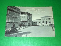 Cartolina Porto S. Giorgio - Piazza Della Stazione 1958 - Ascoli Piceno