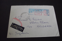 572. Letter Sent To Slobodan Milosevic With Censored Seal - Storia Postale