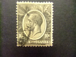 KENYA OUGANDA 1922 - 27 GEORGE V Yvert N 3 A º FU - Kenya & Uganda