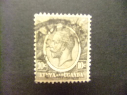 KENYA OUGANDA 1922 - 27 GEORGE V Yvert N 3 A º FU - Kenya & Oeganda