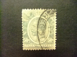 KENYA OUGANDA 1922 - 27 GEORGE V Yvert N 8 º FU - Kenya & Uganda