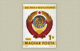 Hungary 1972. USSR Anniversary Stamp MNH (**) Michel: 2827 / 0.30 EUR - Unused Stamps