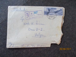 USSR RUSSIA ESTONIA REGISTERED COVER TAPA TO VALGA   ,  0 - Lettres & Documents