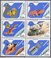 CUBA 1982, SPACE, PIGEON, COMPLETE MNH SERIES With GOOD QUALITY, *** - Neufs