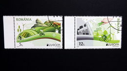 Rumänien 7067/8 Oo/ESST, EUROPA/CEPT 2016, Umweltbewußt Leben - Used Stamps