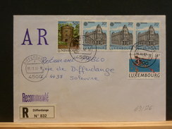 69/526  LETTRE RECOMM. 1992 - Storia Postale