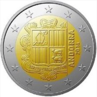 Andorra 2014    2 Euro  ZEER ZELDZAAM / EXTREME RARE !!  UNC Du Rouleaux .LEVERBAAR - LIVRABLE !! - Andorra