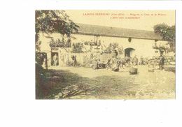 Reproduction Cpa - 21 - Ladoix-Serrigny Magasin Et Chais De La Maison Capitain-Gagnerot Vignobles Vigne Animation Chien - Meursault