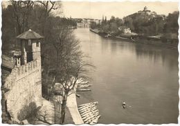 Y4142 Torino - Il Fiume Po E Monte Dei Cappuccini - Panorama / Viaggiata 1950 - Fiume Po