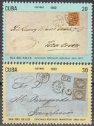 CUBA 1982, DAY Of The POSTAGE STAMPS, COMPLETE MNH SERIES With GOOD QUALITY, *** - Neufs