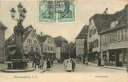 Delcampe - A-17.6819 : WEISSENBURG I. E.   KRAUTMARKT - Weissenburg