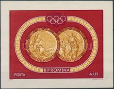 Romania 1961 Summer Olympic Games Melbourne Gold Medal Sports Stamps MNH Michel 50 Rare Collection - Sammlungen