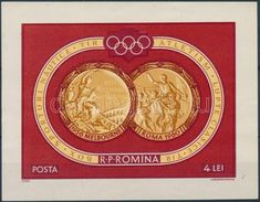 Romania 1961 Summer Olympic Games 1960 Rome 1956 Melbourne Gold Medal Sports Stamps MNH Michel 50 Rare Collection - Sammlungen