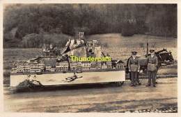 CPA  CARTE DE PHOTO FOTOKARTE MIT DEM DRACHENFELS IM MARCHENLAND H KELLER UND A PLUCK - Drachenfels