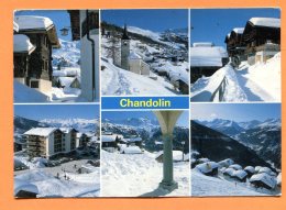 X023, Chandolin, Val D'Anniviers, 51979, GF, Circulée 1989 - Chandolin