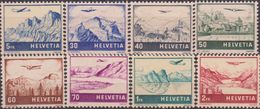 Switzerland - Svizzera 1941 : Vedute Posta Aerea A27/A34 MNH - Nuovi